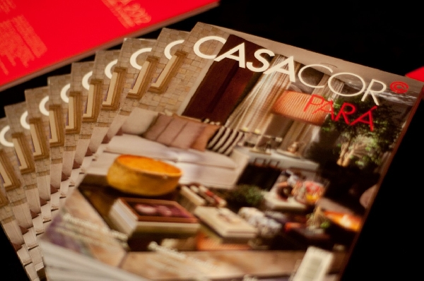 Primeira edição da Revista CasaCor Pará, produzida pela Door Comunicação, Produção e Eventos